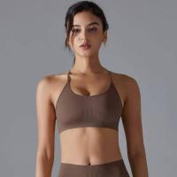 Sujetador deportivo cruzado, top sexy transpirable de secado rápido, sujetador de entrenamiento sin mangas para gimnasio - details 21