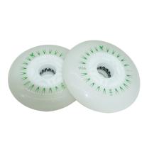 2 Piece Led Bright PU Inline Speed skate Flash rollers Rodas 100mm 110mm Scooter Roller Ruedas inline Skating wheels - details 11