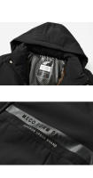 CHAIFENKO Chaqueta de Invierno Gruesa de Poliéster Abrigo de Mano para Hombres con Cremallera - details 5