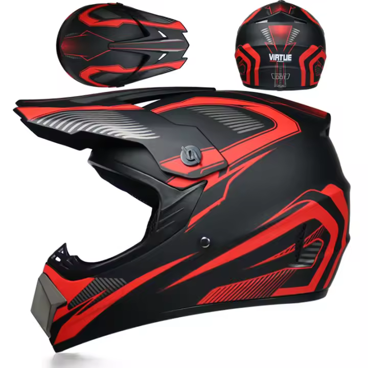 Casco fox motocross hombre mujer MX Carreras de Locomotora mtb - 1