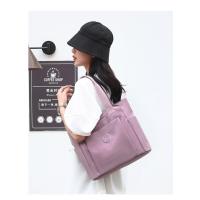 Bolso de mujer casual nuevo bolso de madre portátil de hombro de tela de nylon de color sólido informal de gran capacidad - details 15