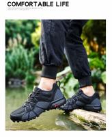 Zapatos De Senderismo Para Hombre Y Mujer, Zapatillas Impermeables Para Exteriores, Con Cordones, Para Escalada, Senderismo, Montaña, Caminar, Caza, Zapatillas Tácticas - details 6
