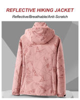 Chaqueta de Senderismo Impermeable CHRLCK Reflectante, A Prueba de Viento, Ideal para Acampar, Pescar, Cazar, Trekking - details 1
