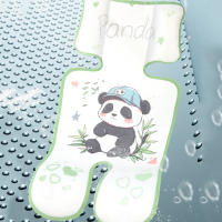 Alfombrilla enfriadora para cochecito de animales de dibujos animados, alfombrilla para cochecito de bebé con ballena y conejo, asiento de coche, Panda, cochecito de bebé, cojín fresco para asiento, asientos de seguridad para bebé - details 4