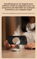 🔥   Anillo Magnético de Luz 3 en 1 para Teléfonos 💡   - Kit de Iluminación Profesional con Espejo de Maquillaje y Soporte Plegable (3 Temperaturas, 500mAh, Tipo-C) - details 11
