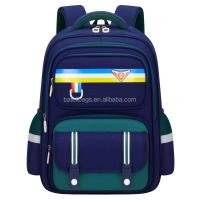 Nueva tendencia: estudiante ligero y de gran capacidad con protección de cresta, mochila multicapa fácil de almacenar - details 6