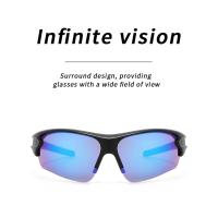 2025 nuevas gafas de sol de media montura para hombres y mujeres, adecuadas para deportes al aire libre, ciclismo, conducción, pesca, protección ocular contra el viento y la arena. - details 3