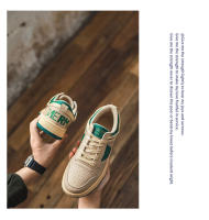 Zapatillas de deporte informales para hombre, Material de cuero, zapatos deportivos de fondo grueso a la moda, calzado para correr al aire libre de marca de alta calidad - details 9