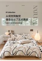 Juego de ropa de cama de algodón de alta calidad, funda de edredón individual, doble, tamaño Queen, juego de ropa de cama con estampado - details 0