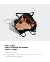 Bolso retro de gran capacidad para mujer popular, nuevo bolso de hombro de trabajo de moda, bolso de mano americano de alta gama marea - details 4