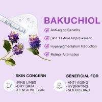Suero mixto DIY concentrado de Bakuchiol coreano 30,000 ppm - Alternativa de retinol de alta potencia |   Reducción de arrugas Reafirmante y suavizante de la piel - Antienvejecimiento Piel sensible Vegano y sin crueldad Sin OGM 1 oz - details 4