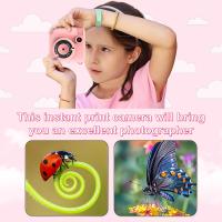 Cámara de impresión instantánea para niños y niñas, juguete de cámara Digital, regalo de cumpleaños - details 16