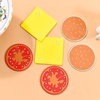 Posavasos de hamburguesa bonito para decoración de mesa, mantel individual antideslizante creativo, resistente al calor, almohadilla para taza antiescaldado, regalo, 6/9/12 Uds. - details 7