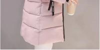 Chaqueta Parka de Invierno 2024 Cálida, Gruesa, Ajuste Delgado, Manga de Abrigo con Forro de Piel para Mujeres Moda de Talla Grande, Abrigo de Plumífero - details 9