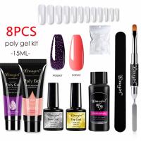 Kit de Extensión de Uñas de Gel Franco Manicura Casera DIY para Principiantes - details 5