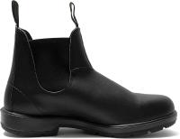 Zapatos de pareja formales de cuero Oxford sin cordones, botas clásicas para hombre, botas vintage casuales negras - details 28