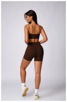 Shorts de Yoga de Cintura Alta para Mujer en Verano Leggings Deportivos Elásticos - details 11