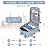 HY Vie Ryanair Bolso de Mujer Bolso Avión para EasyJet Mochila de Cabina Impermeable 40x20x25cm - details 3