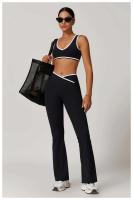 Pantalones de camping para mujer, monos de yoga reforzados de cintura alta con levantamiento de cadera, ropa de gimnasio, monos deportivos ajustados - details 19