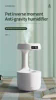 Nuevo Humidificador de Aire Antigravedad Gota de Agua Ultrasónico Atomizador de Niebla Fría Con Pantalla LED Difusor Atomizador Hogar Oficina - details 0