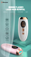 Vancostar-depiladora láser IPL para hombres y mujeres, recortador de Bikini permanente con luz LED, 999900 Flashes - details 0