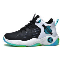 Zapatillas de Baloncesto para Hombre, zapatos de media caña, con cordones, antideslizante, nuevo, 2024 - details 0