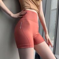 Pantalones cortos de yoga populares de tres puntos, pantalones de fitness de cintura alta, secado rápido sin costuras, fondo ajustado, pantalones cortos de ropa exterior - details 1