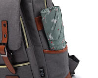 Mochila Vintage de 16 pulgadas para laptop Bolsa de lona retro casual para hombres y mujeres - details 26
