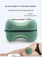 1 almohada contorneada para la rodilla para dormir, almohada refrescante de espuma viscoelástica para las piernas para ciática, dolor en las articulaciones de la rodilla, ayuda a alinear la columna vertebral - details 2