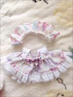 Nueva ropa para muñeca de 20cm, accesorios para traje de muñeca Idol, vestido de encaje de princesa con diadema, juguetes, regalos de Navidad, amor y espacio profundo - details 5