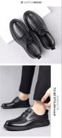 Zapatos de cuero casuales de gran tamaño Zapatos de cuero genuino para hombres con cordones - details 11