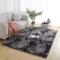 Alfombra Gris para Sala de Estar Alfombra de Peluche para Dormitorio Alfombras Suaves de Terciopelo para Decoración del Hogar Alfombra Antideslizante para Habitación de Niños - details 11