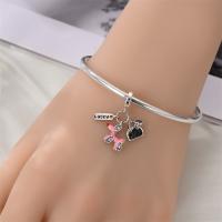 Encanto de Flamenco y Unicornio de Plata Esterlina 925 Joyería de Pulsera Original DIY para Mujeres - details 13