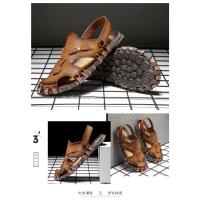 Sandalias de Cuero Veraniegas para Hombres Comodidad Ligera Antideslizante - details 24