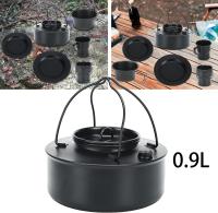 Tetera para acampar, tetera para senderismo, estufa al aire libre, olla para agua hervida - details 1