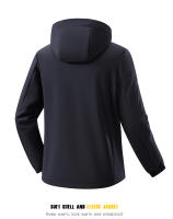 Chaqueta de forro polar Softshell para hombre, impermeable, cortavientos cálido, senderismo, Camping, escalada, chaquetas de invierno, 23661A - details 10