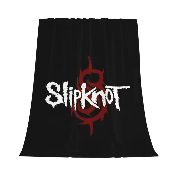 Manta de franela Slipknot para decoración de dormitorio y ropa de cama - 1