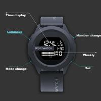 Relojes deportivos de lujo de primera calidad para hombre, reloj electrónico deportivo con alarma multifunción LED Digital resistente al agua para hombre - details 6