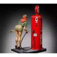 Kit de figura modelo de resina 1/35 GK, mujer hermosa, sin montar y sin pintar 566 - details 3