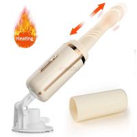 Leten hine consolador realista vibrador retráctil punto G masajeador automático arriba abajo adultos juguetes sexuales para mujeres masturbación femenina - details 2
