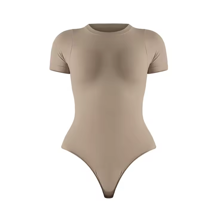 Body moldeador de Tanga para mujer, faja de control de barriga, ropa interior de entrenamiento de cintura adelgazante, faja colombiana sexy - 1