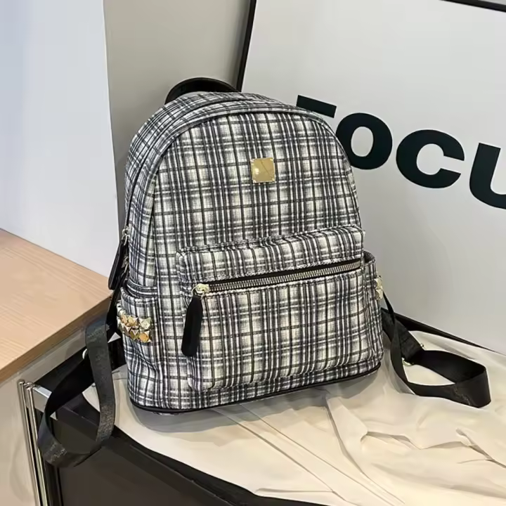 Xiaoxiangfeng mochila de moda 2025 nueva mochila pequeña para mujer bolso de hombro de gran capacidad para mujer diseño diligente sentido bolso escolar pase - 1