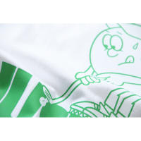 Camisa informal de algodón con dibujos animados de grafiti para hombre, camisa de manga corta transpirable deportiva de Golf, novedad de verano - details 4