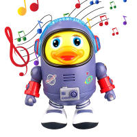 Juguete de Pato para Bebés con Interactividad Musical y Luz y Sonido Robot de Baile con Elementos Espaciales Regalo para Niños Pequeños Adecuado para 3-6 años - details 0