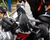 Guantes de Motocicleta de Invierno Calentitos y a Prueba de Viento Pantalla Táctil Antideslizantes - details 9