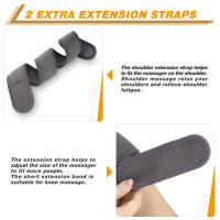 Masajeador de rodilla térmico eléctrico, terapia de calentamiento de articulaciones de piernas, masaje de vibración, Codera, artritis, dolor, fisioterapia, soporte de rodilla - details 9