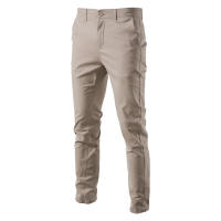 Pantalones informales de alta calidad para hombre, pantalón transpirable, de algodón, versátil, para negocios juveniles, otoño e invierno, 2024 - details 2