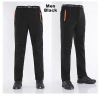 Pantalones de Vellón para Senderismo en Invierno Calentes, Impermeables, a Prueba de Viento, Suaves y Gruesos para Esquí y Camping - details 13