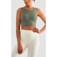 Sujetador sexy para mujer, sujetadores elásticos para gimnasio y yoga, top corto, ropa elástica, ropa interior deportiva para mujer - details 19