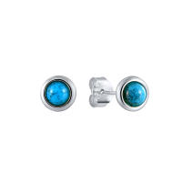 Pendientes de aro de Plata de Ley 925 para mujer, aretes de oro de circón, regalos de joyería - details 1